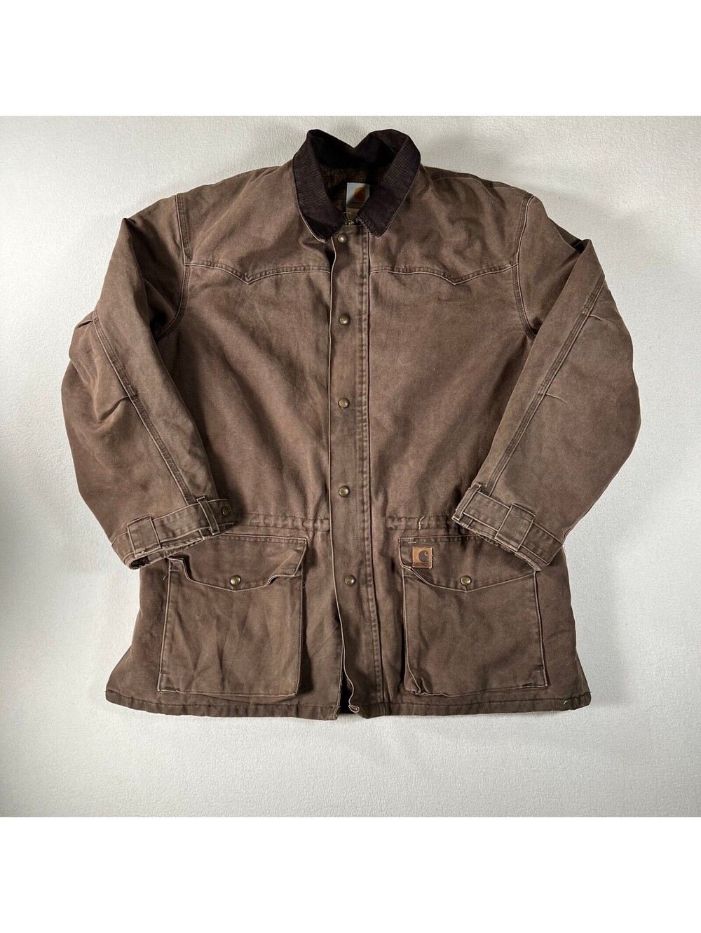 Carhartt C52 CHT Rancher Work Jacket with Corduroy Collar XL